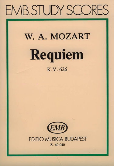 Couverture de REQUIEM KV 626