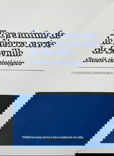 TOPONIMIA DE LA SIERRA NORTE