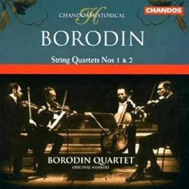 Couverture de Borodine : Quatuors à cordes n° 1 et n° 2