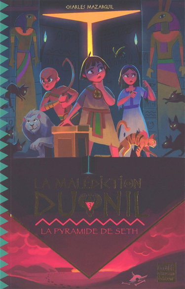 Couverture de La malédiction du Nil. Vol. 3. La pyramide de Seth