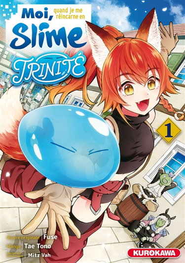 Couverture de Moi, quand je me réincarne en Slime, Trinité. Vol. 1