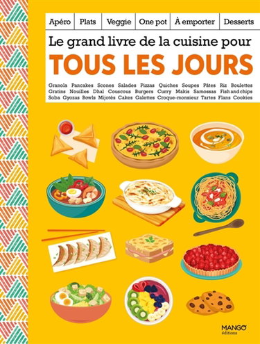 Couverture de Le grand livre de la cuisine pour tous les jours par Collectif