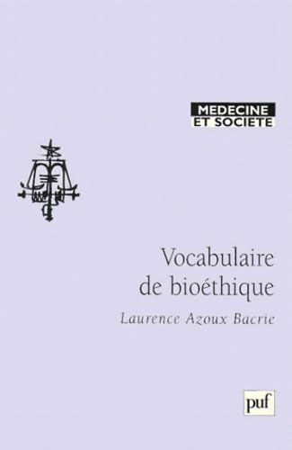 Vocabulaire de bioéthique