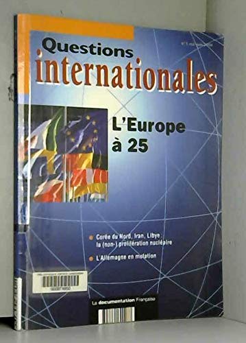 L' europe a 25 (n.7 mai-juin 2004)
