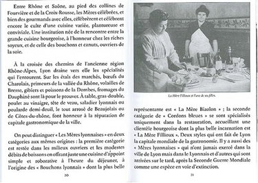 Couverture de La mère Fillioux: Lyonnaise par Bernard Boucheix