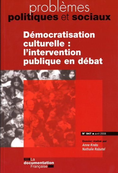 Démocratisation culturelle : L'intervention publique en débat