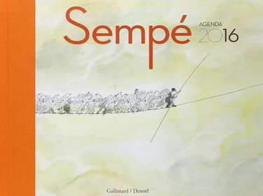Couverture de Agenda 2016 Sempé par Sempé