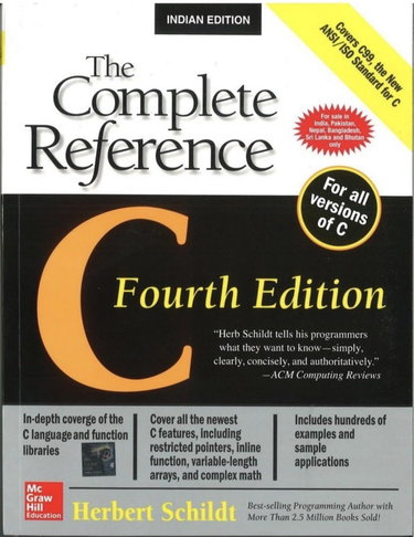 Couverture de C: The Complete Reference