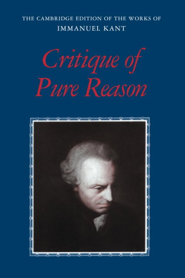 Couverture de Kant: Critique of Pure Reason