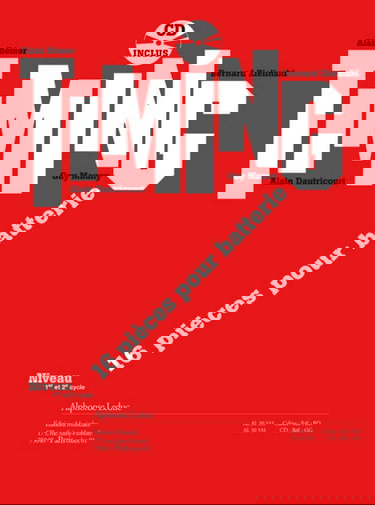 Alain bemer: timing - 16 pieces pour batterie (cycle 1 et 2) (book)