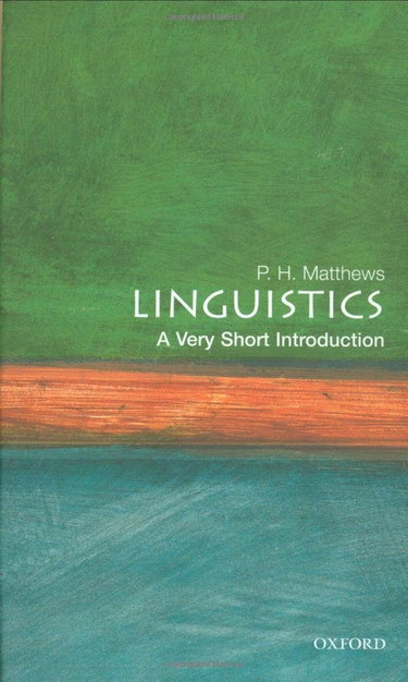 Couverture de Linguistics: A Very Short Introduction