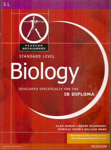 Couverture de Pearson Baccalaureate: Standard Level Biology for the IB Diploma