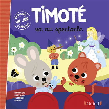 Couverture de Timoté va au spectacle