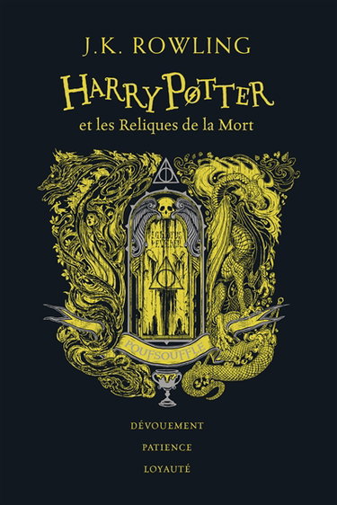 Couverture de Harry Potter. Vol. 7. Harry Potter et les reliques de la mort : Poufsouffle : dévouement, patience, loyauté
