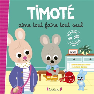 Couverture de Timoté aime tout faire tout seul
