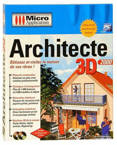 Couverture de Architecte 3D 2000 par Databeker