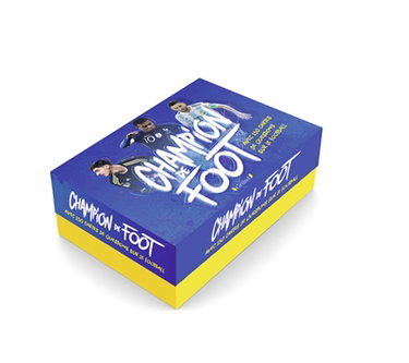 Couverture de Champion de foot : avec 150 cartes de questions sur le football
