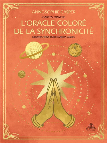 Couverture de Cartes oracle : L'oracle coloré de la synchronicité