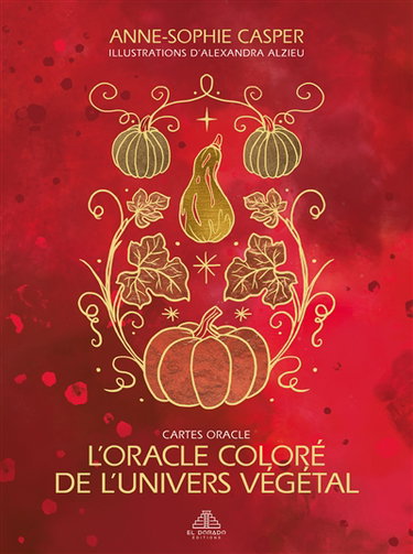 Couverture de L'oracle coloré de l'univers végétal : Cartes