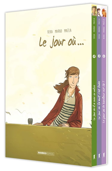 Couverture de Le jour où... : coffret tomes 4 à 6