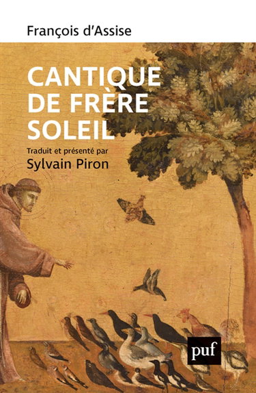 Couverture de Cantique de frère soleil : et autres textes