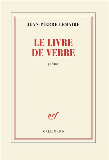 Le livre de verre : poèmes