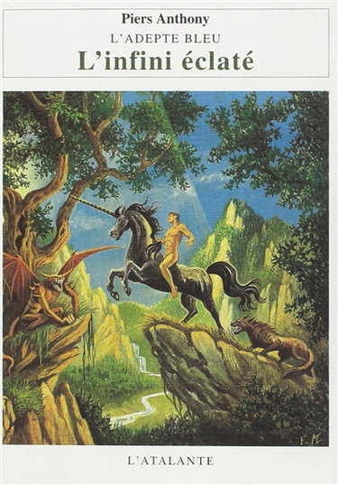 Couverture de L'adepte bleu. Vol. 1. L'infini éclaté