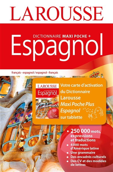 Dictionnaire maxipoche + espagnol : français-espagnol, espagnol-français