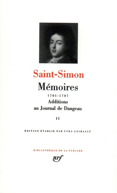 Couverture de Mémoires. Vol. 2. 1701-1707