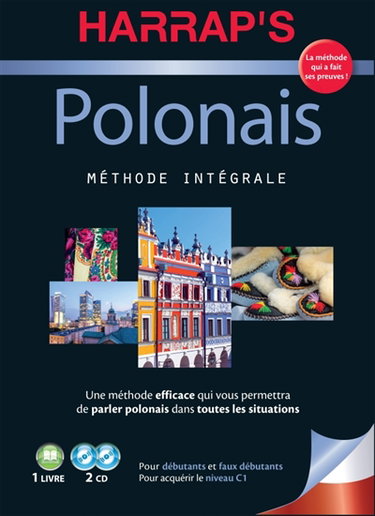 Couverture de Polonais : méthode intégrale : pour débutants et faux débutants, pour acquérir le niveau C1