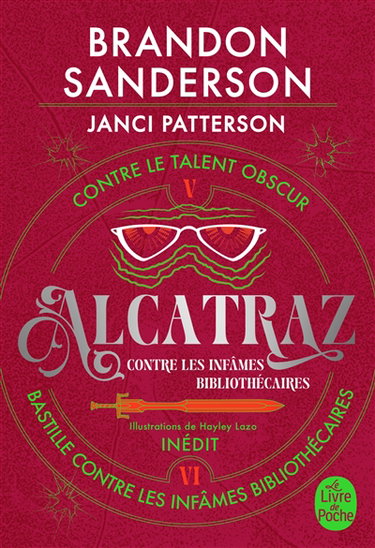 Couverture de Alcatraz contre les infâmes bibliothécaires. Vol. 3. Alcatraz contre le Talent obscur. Bastille contre les infâmes bibliothécaires