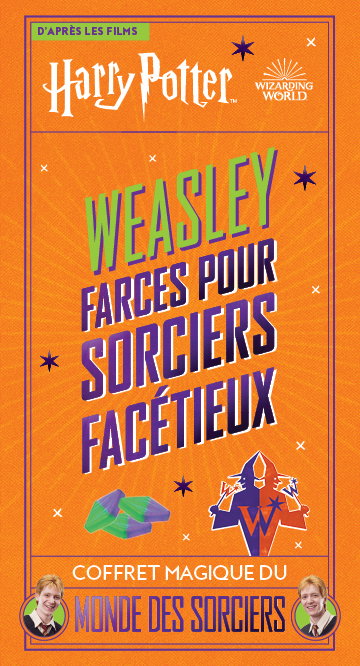 Weasley, farces pour sorciers facétieux : coffret magique du monde des sorciers : d'après les films Harry Potter