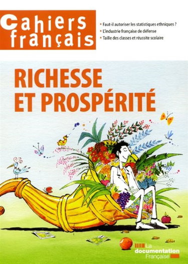 Couverture de Cahiers français, n° 400. Richesse et prospérité
