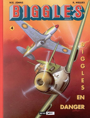 Couverture de Biggles héritage. Vol. 4. Biggles en danger