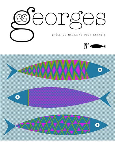 Couverture de Georges : drôle de magazine pour enfants. Sardine par Collectif