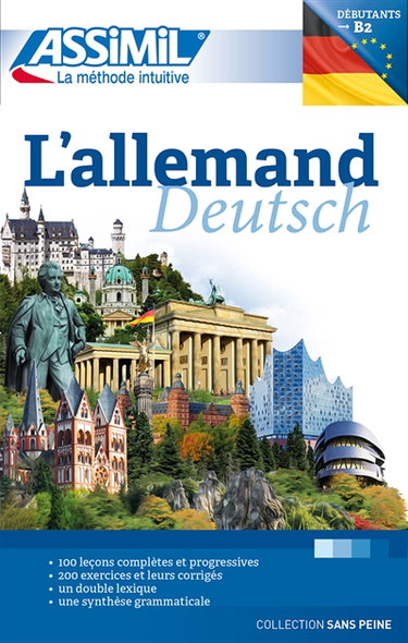 Couverture de L'allemand : débutants, B2