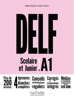Couverture de DELF : scolaire et junior : A1