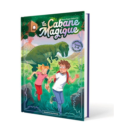 Couverture de La cabane magique : compilation. Tomes 1-4