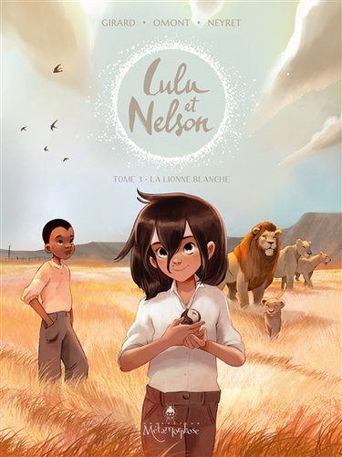 Couverture de Lulu et Nelson. Vol. 3. La lionne blanche