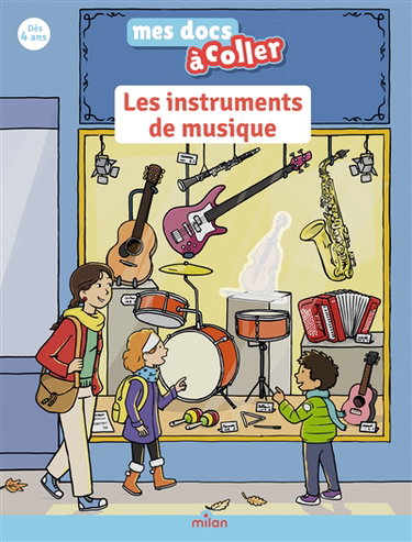 Couverture de Les instruments de musique