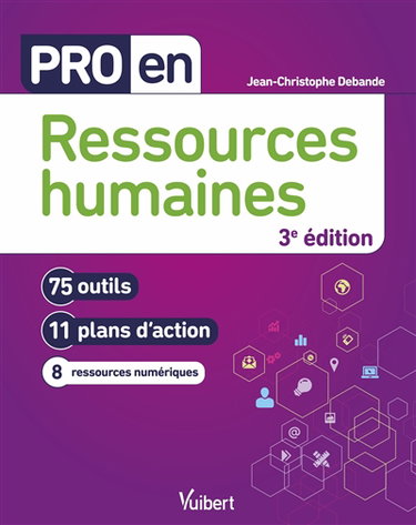 Couverture de Ressources humaines : 75 outils, 11 plans d'action, 8 ressources numériques
