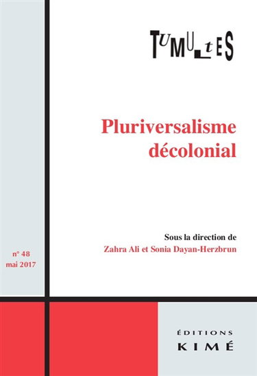Couverture de Tumultes, n° 48. Pluriversalisme décolonial