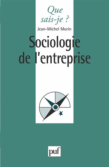 Couverture de Sociologie de l'entreprise