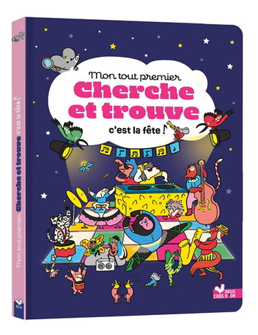 Couverture de C'est la fête ! : mon tout premier cherche et trouve