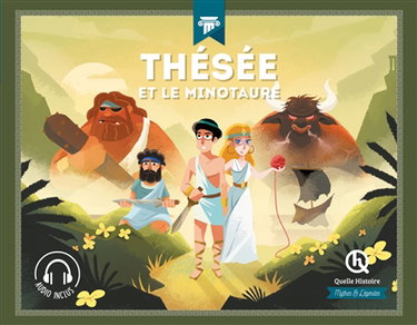 Couverture de Thésée et le Minotaure