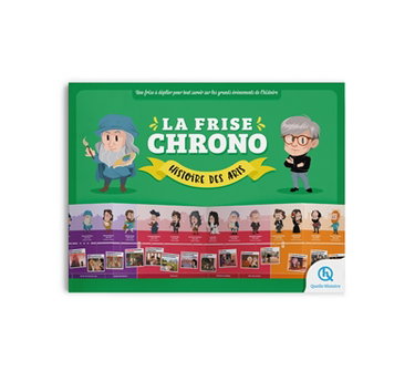 Couverture de La frise chrono. Histoire des arts