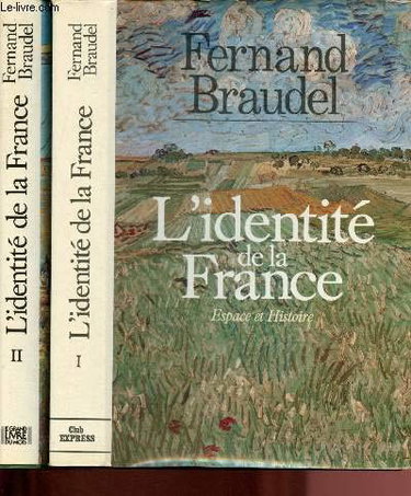 Couverture de L'identite de la france: les hommes et les choses par Fernand Braudel