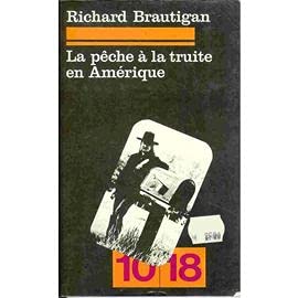 Couverture de La peche a la truite en amerique