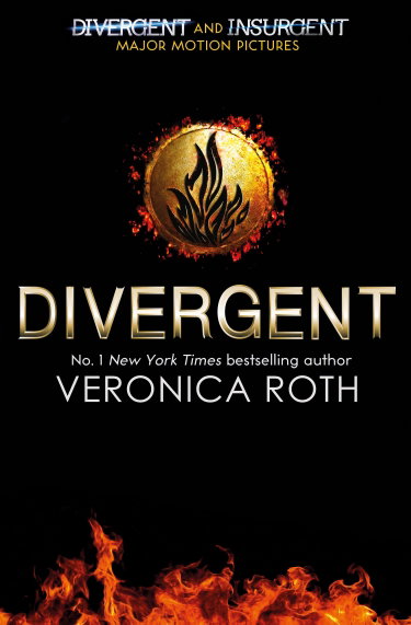 Couverture de Divergent par Veronica Roth
