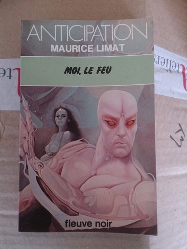 Couverture de Moi, le feu : Collection : Anticipation fleuve noir n° 971